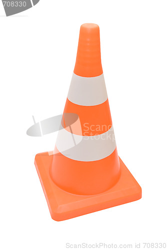 Image of Road warning cone