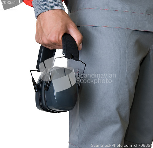 Image of protective headphone