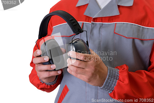 Image of protective headphone