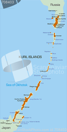 Image of Kuril island