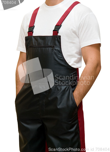 Image of Red Work uniform