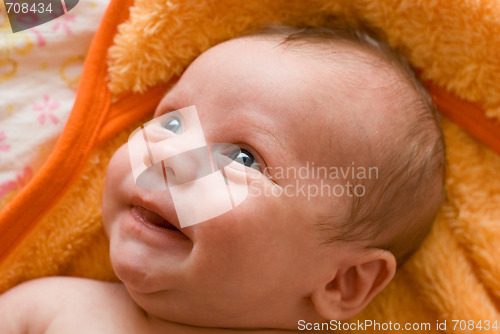 Image of laughing baby boy 