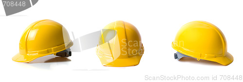 Image of Yellow helmets set 