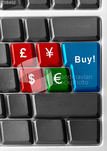 Image of currency buying