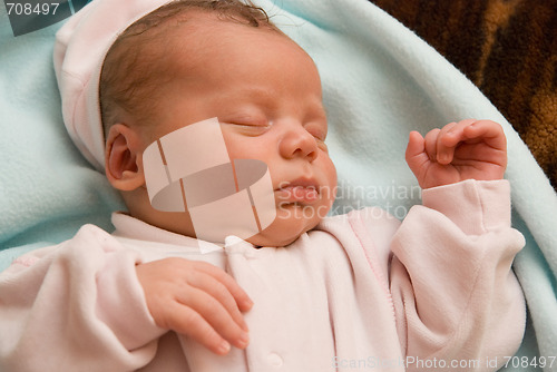 Image of sleeping baby boy