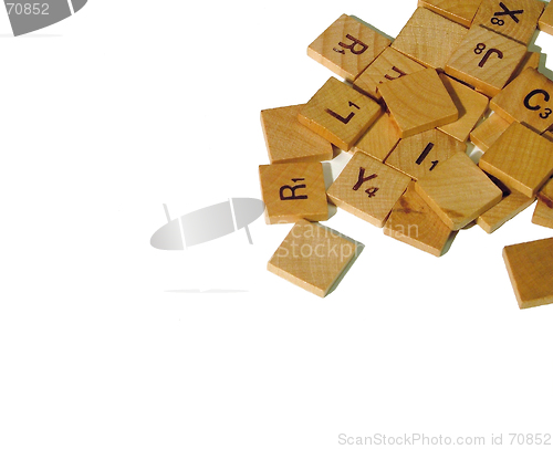 Image of letters background