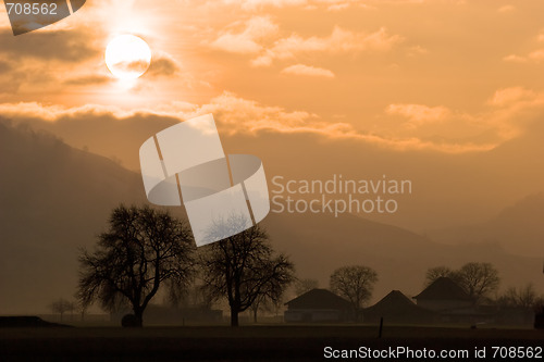 Image of Rural Sunset