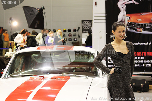 Image of Automobile exhibition. Russia. St.-Petersburg. 2009