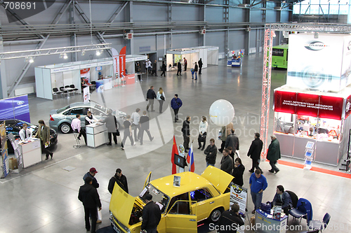 Image of Automobile exhibition. Russia. St.-Petersburg. 2009