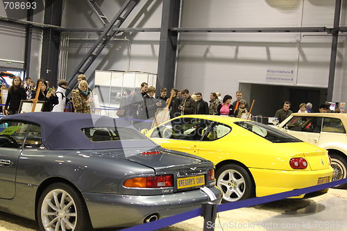 Image of Automobile exhibition. Russia. St.-Petersburg. 2009