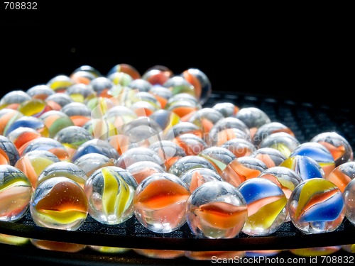 Image of Colored Marbles
