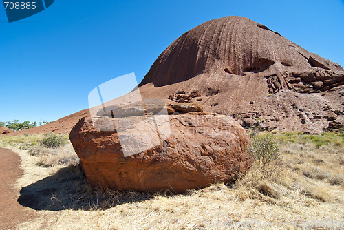 Image of Ayers Rock, Northern Territory, Australia, August 2009