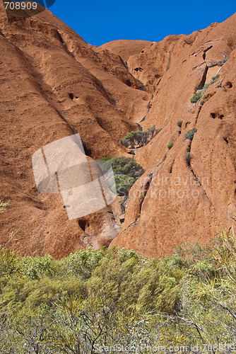 Image of Ayers Rock, Northern Territory, Australia, August 2009