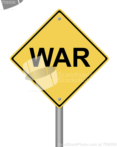 Image of Warning Sign War