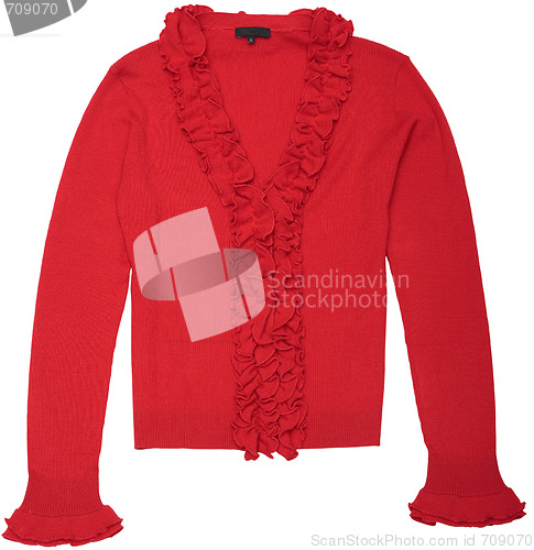 Image of Women's Knitted blouse.
