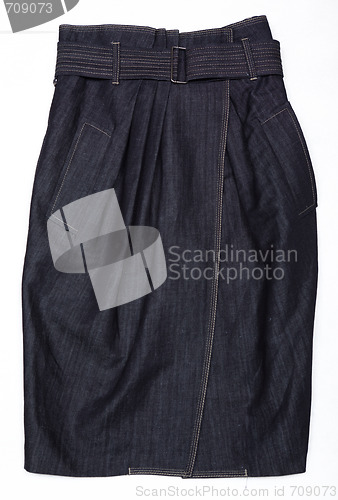 Image of Women's Denim skirt.