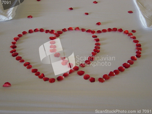 Image of Honeymoon Bed Decor