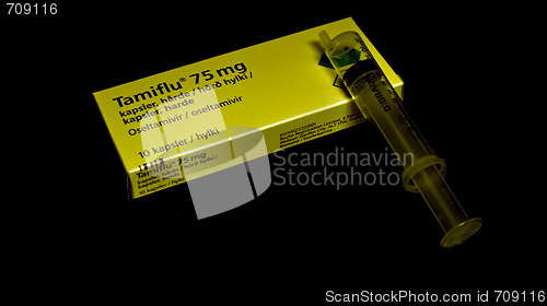 Image of tamiflu shot