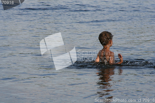 Image of Child in Water