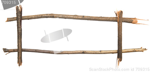 Image of twig frame