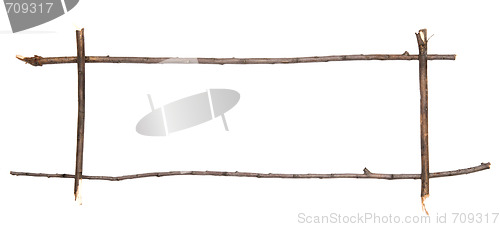 Image of twig frame