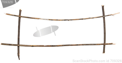 Image of twig frame