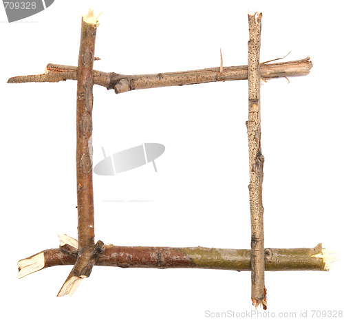 Image of twig frame