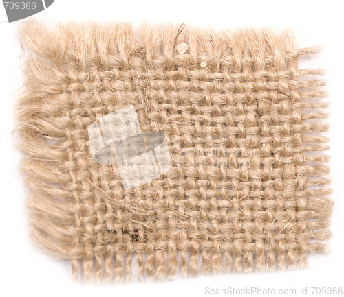 Image of sackcloth material