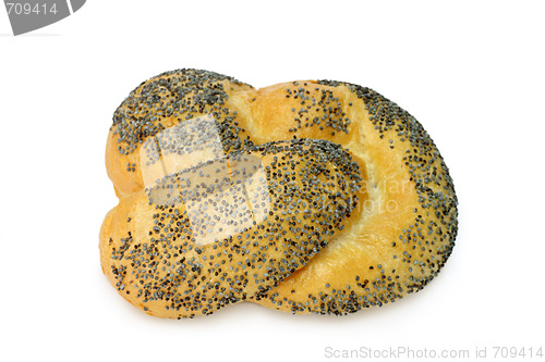 Image of Poppy seed bread roll