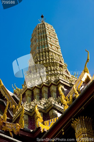 Image of inside the royal palace area in bangkok