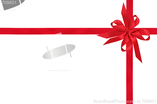 Image of Red Ribbon Gift Box