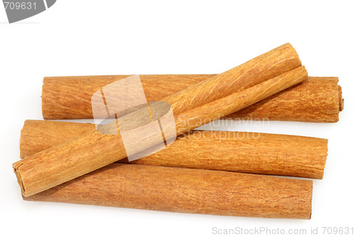 Image of Four cinnamon sticks