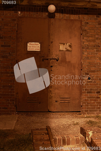 Image of old rusty door