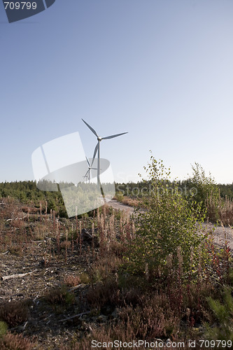 Image of Modern Windmill
