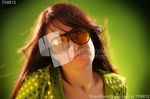 Image of Hip-hop styled girl posing