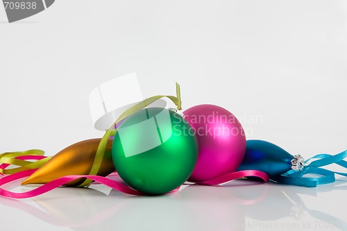 Image of Christmas ornaments