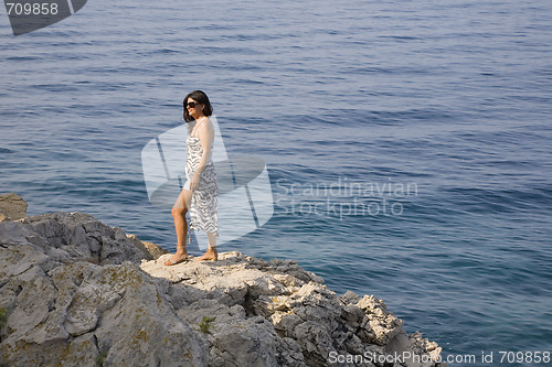 Image of Female by the sea