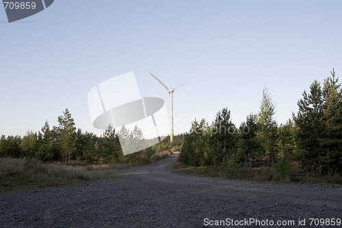 Image of Modern Windmill