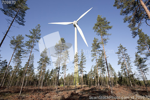 Image of Modern Windmill