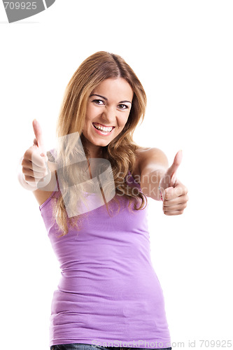 Image of Successful young woman