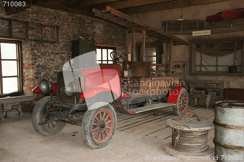 Image of Antique fire-engine