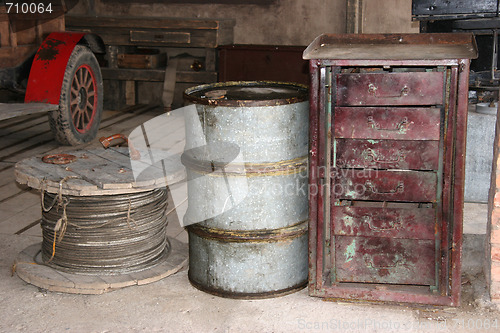 Image of Old firefightning objects