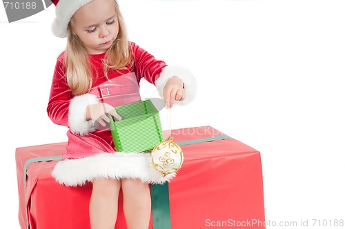 Image of Christmas toddler