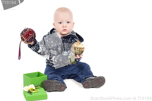 Image of Christmas baby