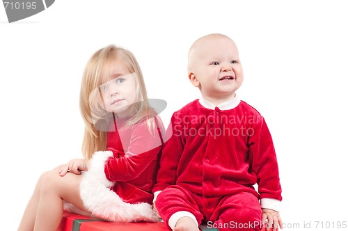 Image of Christmas babies