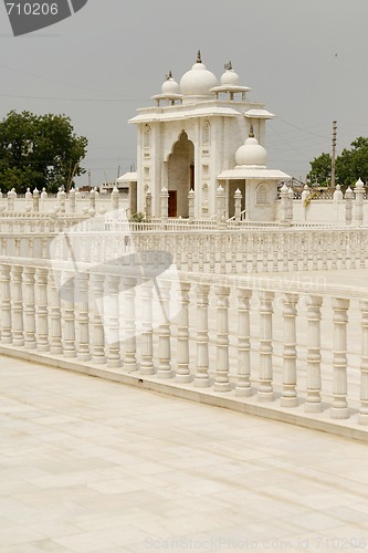 Image of Gate to the Jaigurudeo Temple grounds, India