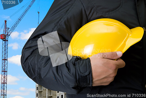 Image of yellow helmet