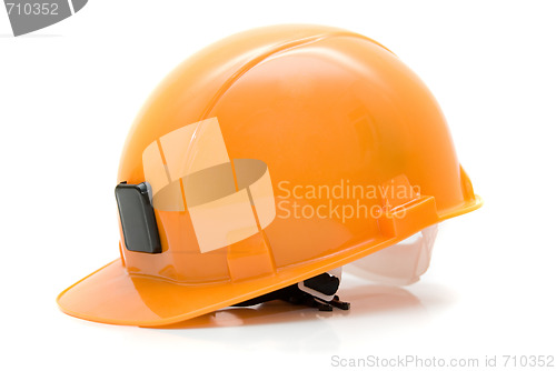 Image of Orange helmet