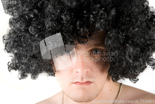 Image of portrait of a frizzy
