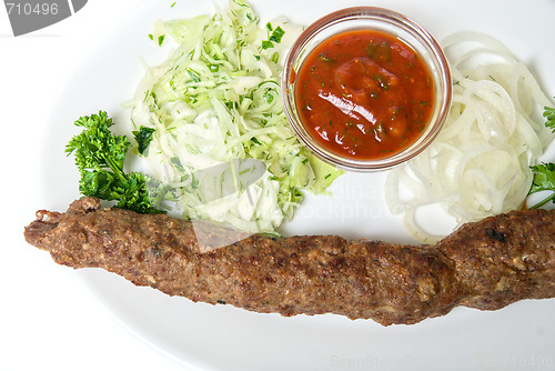 Image of minced mutton chop